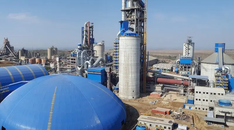 Cement plant in Pakistan. Photo Credit: Cherat Cement Company Limited