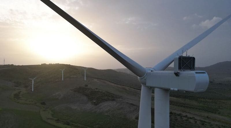 Wind farm. Photo Credit: Eni power turbine