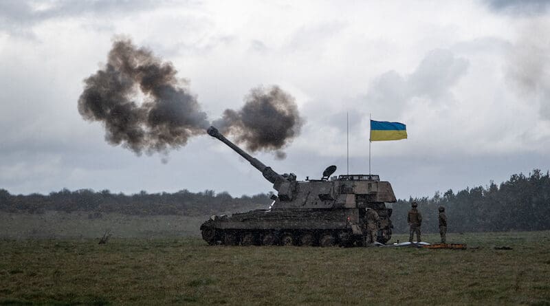 NATO Allies help to train Ukrainian recruits in the UK. Photo Credit: NATO