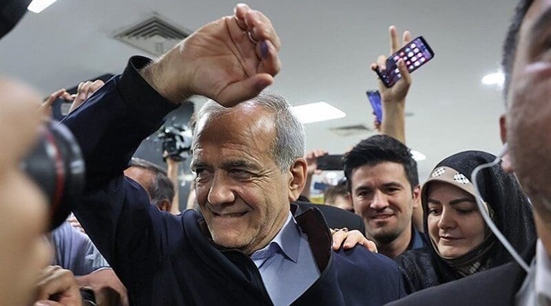Iran's Masoud Pezeshkian. Photo Credit: Tasnim News Agency