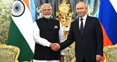 India's Prime Minister Narendra Modi with Russia's President Vladimir Putin. Photo Credit: Kremlin.ru
