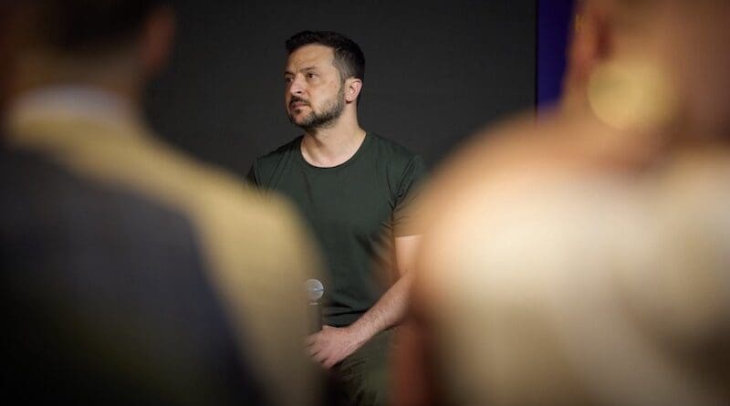 Ukraine's President Volodymyr Zelenskyy. Photo Credit: Ukraine Presidential Press Service