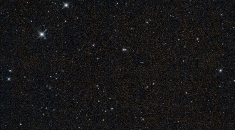 This final image captured by NASA’s NEOWISE shows part of the Fornax constellation in the Southern Hemisphere. Processed by IPAC at Caltech, this is the mission’s 26,886,704th exposure. It was taken by the spacecraft just before 3 a.m. EDT on Aug. 1, when the mission’s survey ended. Credits: NASA/JPL-Caltech/IPAC/UCLA