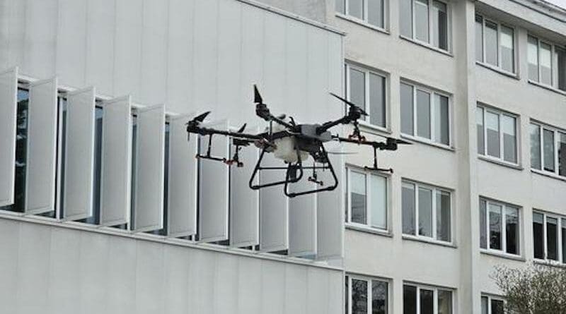 Kamikaze drones built at KTU in Lithuania and sent to Ukraine CREDIT: KTU