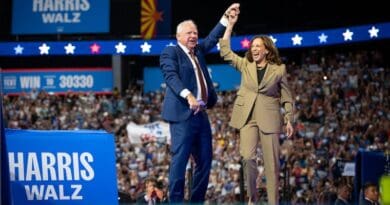 US Vice President Kamala Harris with Minnesota Governor Tim Walz. Photo Credit: Kamala Harris, X