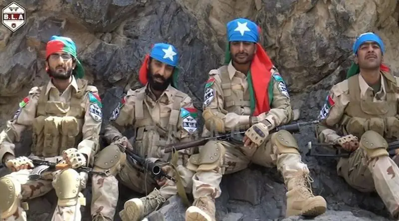 Members of Baloch Liberation Army (BLA). Photo Credit: The Kashmir Press