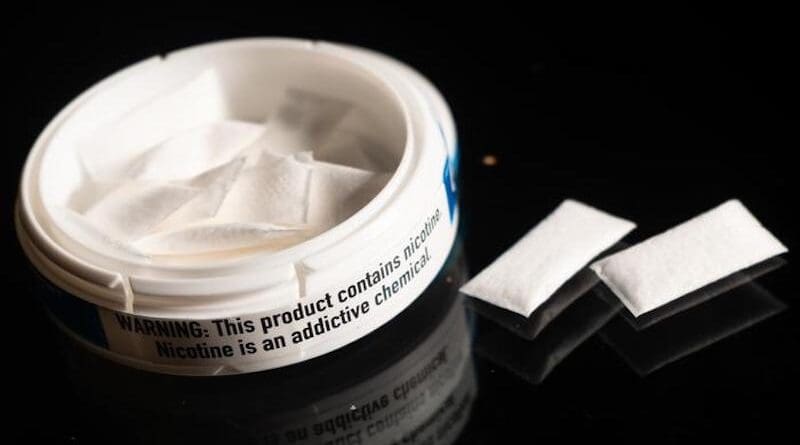 A new national survey by The Ohio State University Comprehensive Cancer Center —Arthur G. James Cancer Hospital and Richard J. Solove Research Institute finds just one in four Americans could identify a nicotine pouch outside of its packaging. As these products skyrocket in popularity, experts worry they’re a gateway to nicotine addiction for teens and young adults. CREDIT: The Ohio State University Comprehensive Cancer Center.