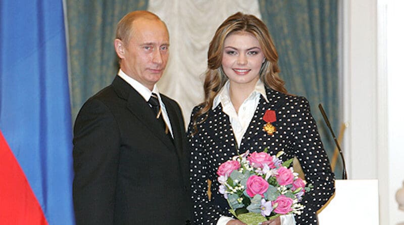 Russia's President Vladimir Putin with Alina Kabaeva in 2005. Photo Credit: Kremlin.ru