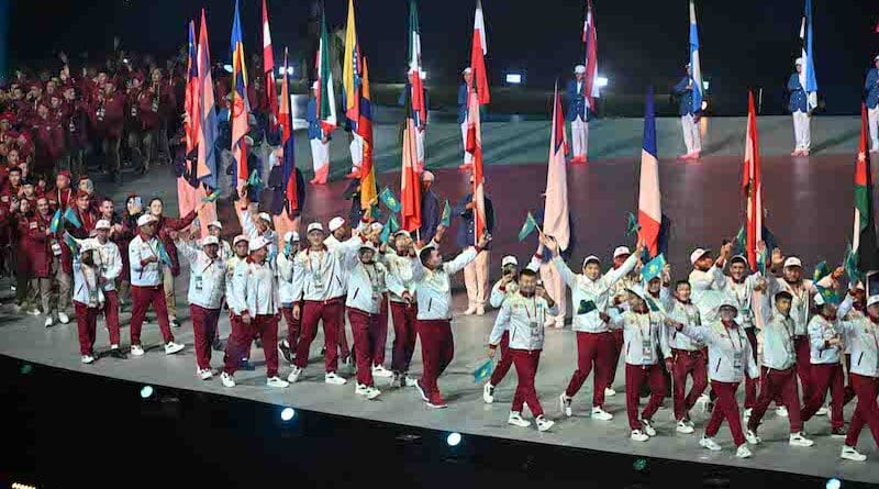 Opening ceremony for the 5th World Nomad Games