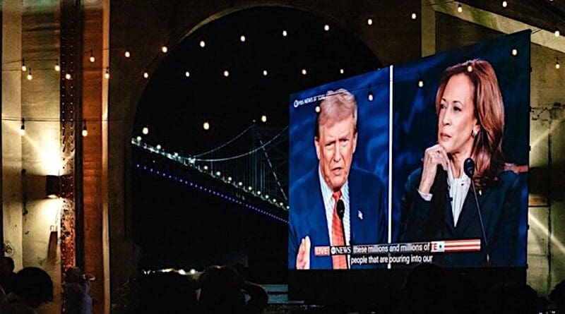 Debate between former President Donald Trump and Vice President Kamala Harris. Photo Credit: Mehr News Agency