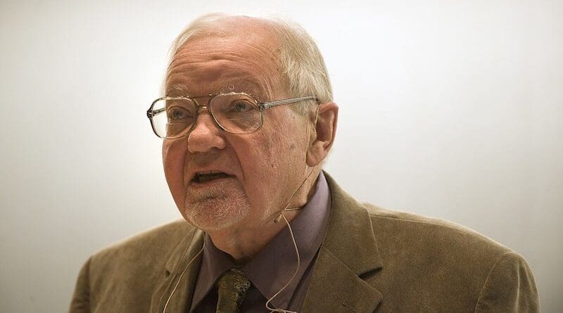 Fredric Jameson. Photo Credit: Tor Erik H. Mathiesen / SCANPIX, Wikimedia Commons
