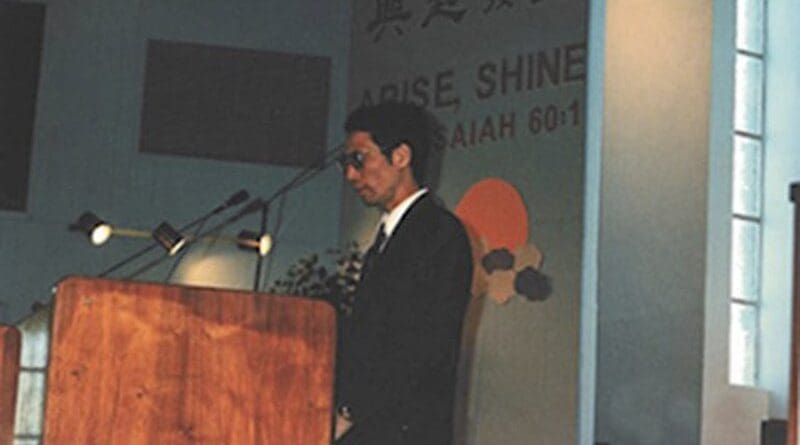 Pastor David Lin preaching. (ChinaAid/Free Pastor David Lin)