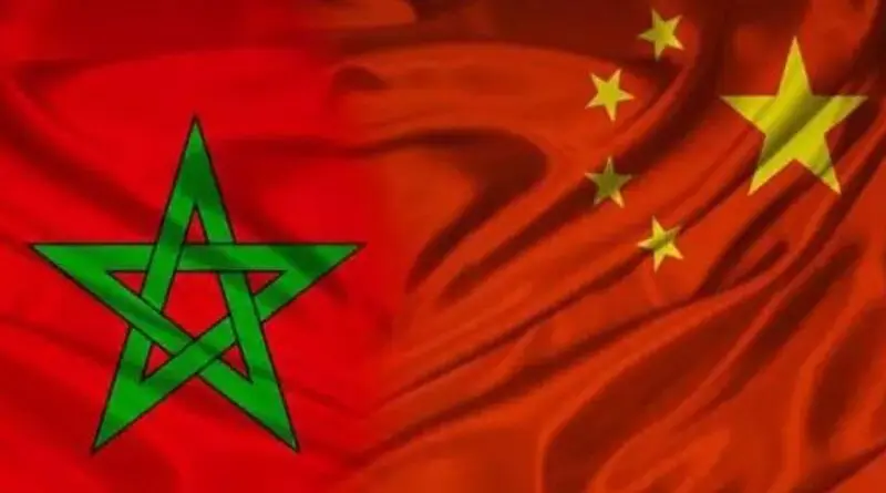 flags Morocco China