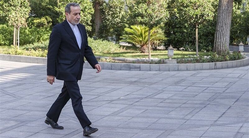 Iranian Foreign Minister Abbas Araqchi. Photo Credit: Tasnim News Agency