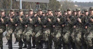 File photo of Serbia soldiers. Photo Credit: Marko Vucicevic, Wikipedia Commons