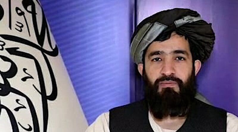 Abdul Qahar Balkhi, spokesperson for the Afghan Taliban government. Photo Credit: Abdul Qahar Balkhi, X