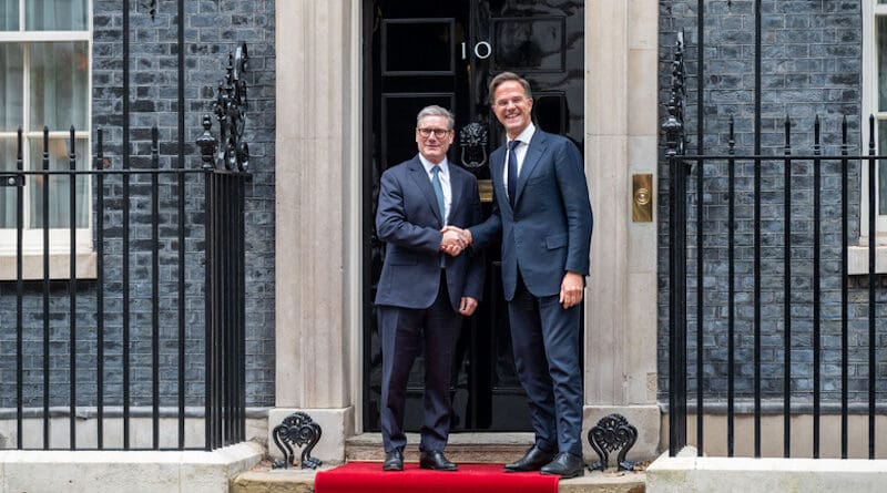 NATO Secretary General Mark Rutte with the Prime Minister of the United Kingdom, Keir Starmer. Photo Credit: NATO