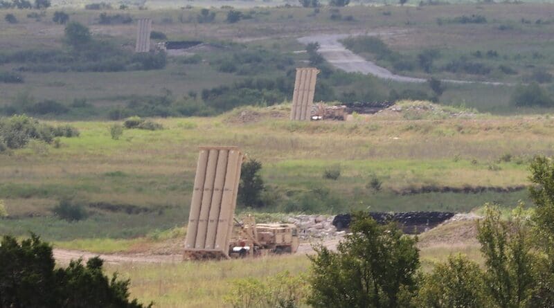 Army Terminal High Altitude Area Defense (THAAD) staged during a training exercise at Fort Cavazos, Texas, July 24, 2024. Photo Credit: DOD
