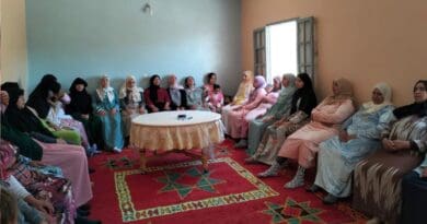 Women’s empowerment workshop in Talat-N-Mimoun; October 2024. Photo Credit: High Atlas Foundation