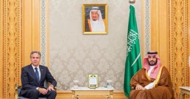 US Secretary of State Antony Blinken with Saudi Crown Prince Mohammed bin Salman. Photo Credit: SPA