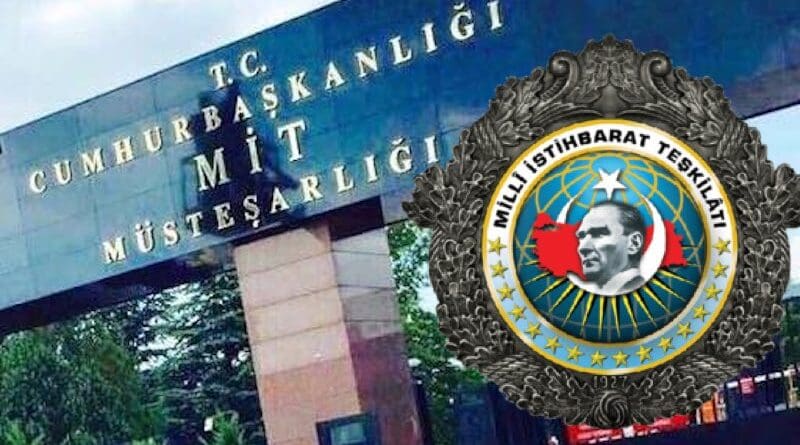 Entrance to Turkey's National Intelligence Organization, Milli Istihbarat Teşkilati (MIT), campus and logo. Credit: Milli Istihbarat Teşkilati