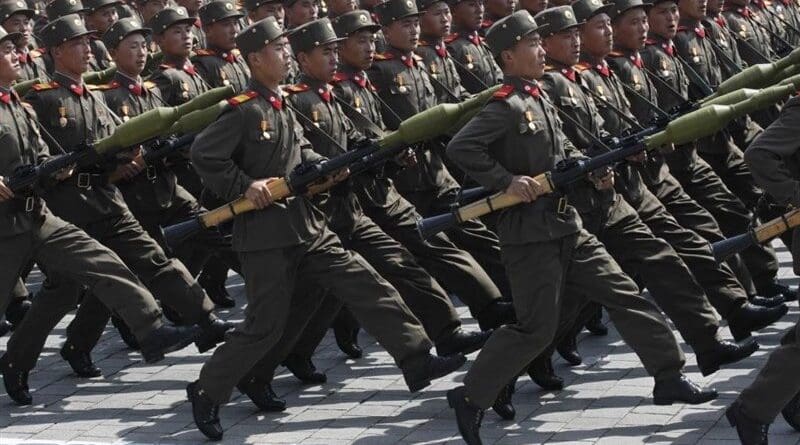 File photo of North Korean soldiers. Photo Credit: Tasnim News Agency