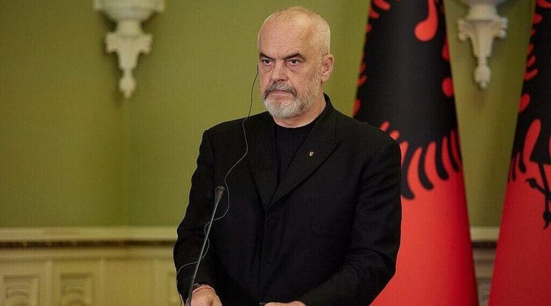 Albania's Prime Minister Edi Rama. Photo Credit: president.gov.ua, Wikimedia Commons
