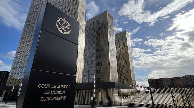 The European Court of Justice (ECJ). Photo Credit: Luxofluxo, Wikipedia Commons