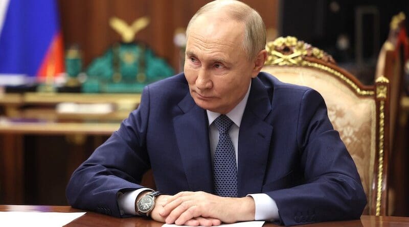 Russia's President Vladimir Putin. Photo Credit: Kremlin.ru
