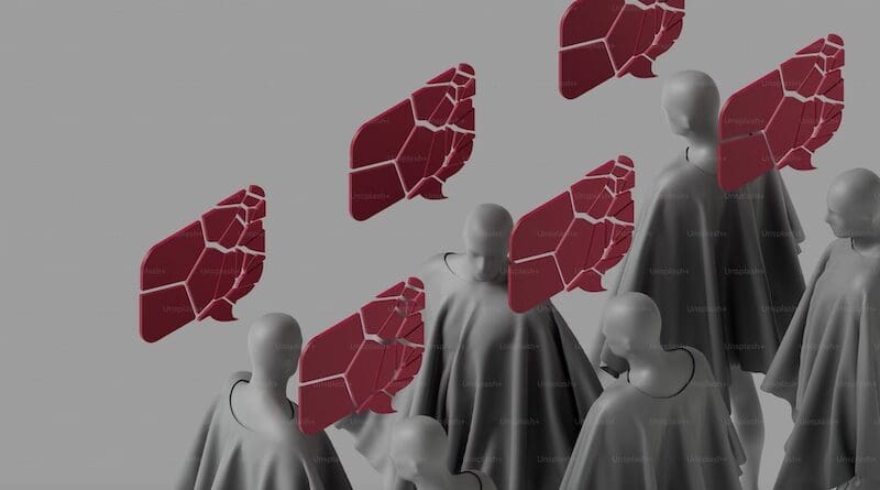 Spreading disinformation. Photo Credit: Phạm Nhật, Unsplash fake news propaganda