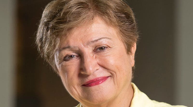 Kristalina Georgieva, Managing Director of the International Monetary Fund. Photo Credit: IMF