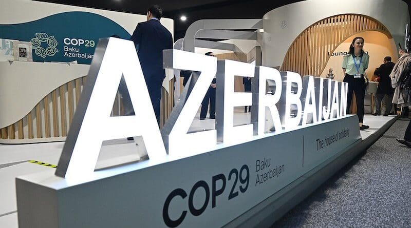 COP29 in Azerbaijan. Photo Credit: IAEA Imagebank, Wikipedia Commons