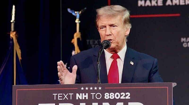 Former US President Donald Trump. Photo Credit: Liam Enea, Wikipedia Commons