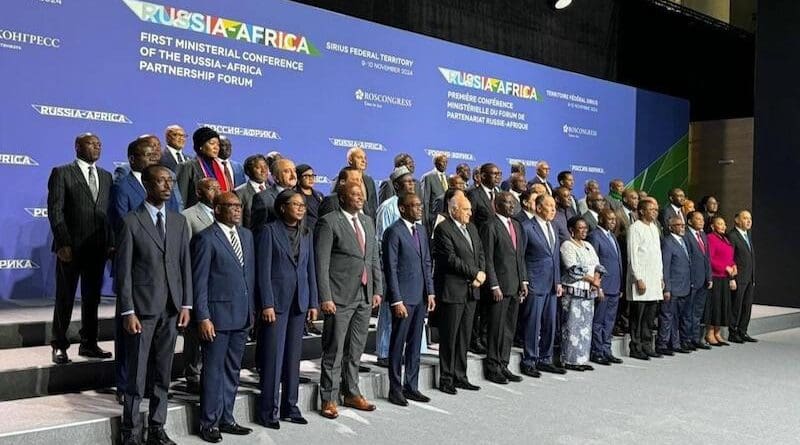 First Ministerial Conference Russia-Africa in Sochi, Nov 10, 2024