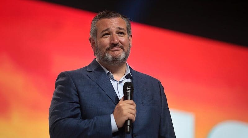File photo of US Senator Ted Cruz. Photo Credit: Gage Skidmore/WikiMedia Commons