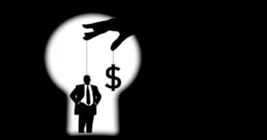 Crony Capitalism dollar puppet