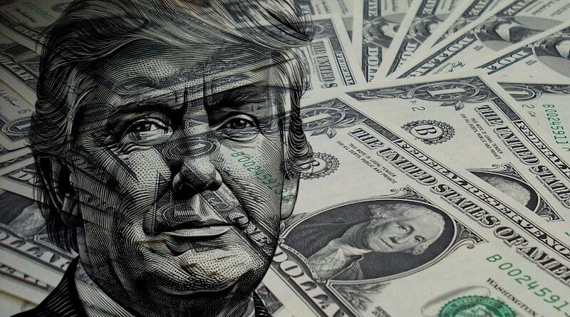 donald trump dollar poster