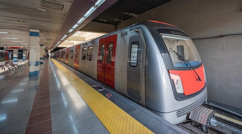 Turkey's Ankara Metro. Photo Credit: A.Savin, Wikipedia Commons subway