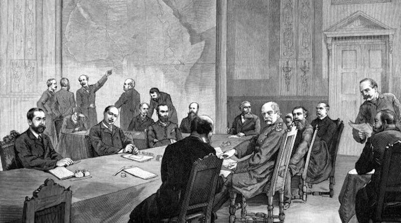 The conference of Berlin, as illustrated in Illustrirte Zeitung. Credit: Wikipedia Commons