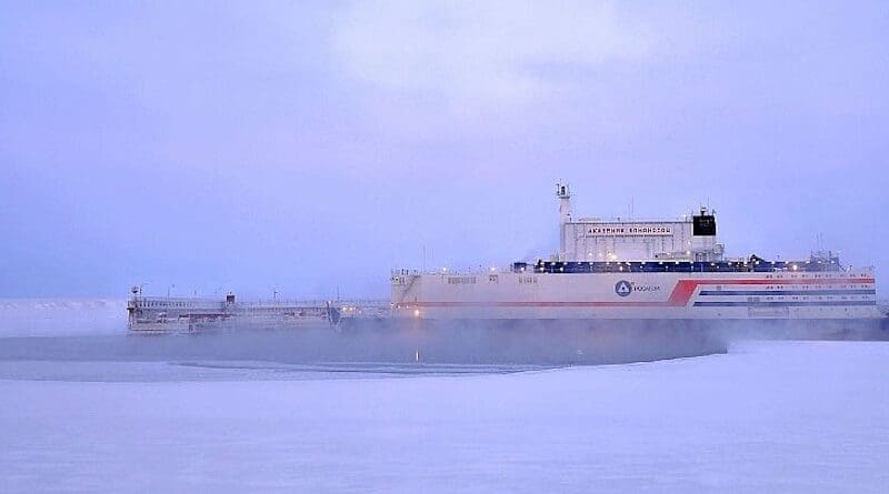 Russia's Akademik Lomonosov floating nuclear power plant. Photo Credit: Rosatom