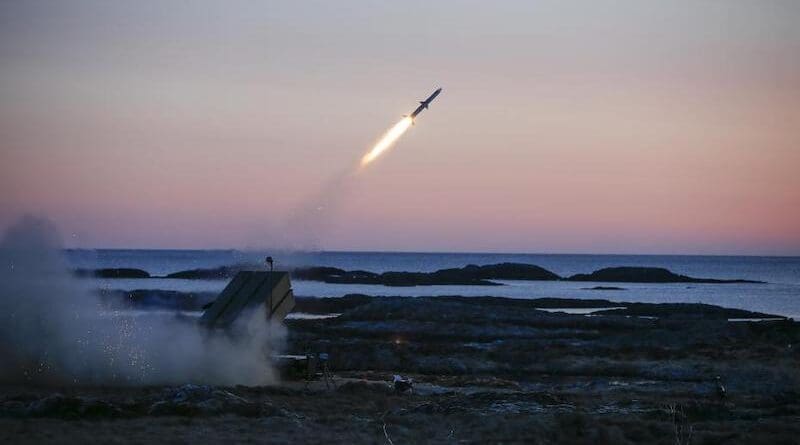 Aerospace NASAMS Test. Photo: Kongsberg.