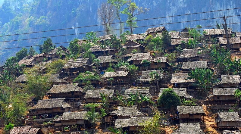 The Mae La refugee camp in Tak Province, Thailand. Mikhail Esteves, Wikipedia Commons
