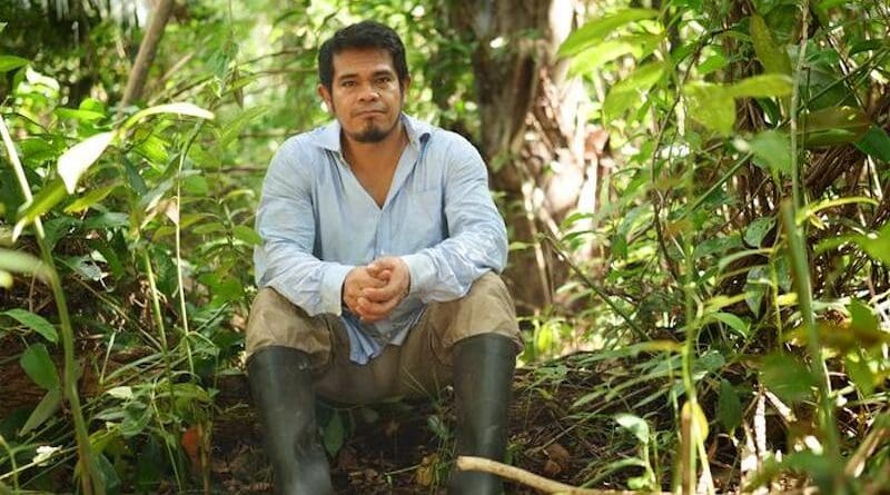 Hinsby Cadillo-Quiroz works in the Amazon rainforest. His research focuses on microorganisms that play a critical role in regulating the release of carbon dioxide, methane and other greenhouse gases critically affecting the planet's climate. CREDIT: Photo courtesy of Hinsby Cadillo-Quiroz