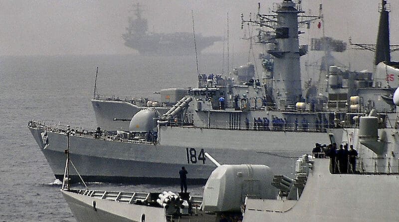 File photo of a past Pakistan AMAN-25 naval exercise. Photo Credit: U.S. Navy photo by Mass Communication Specialist 2nd Class Daniel Barker, Wikipedia Commons