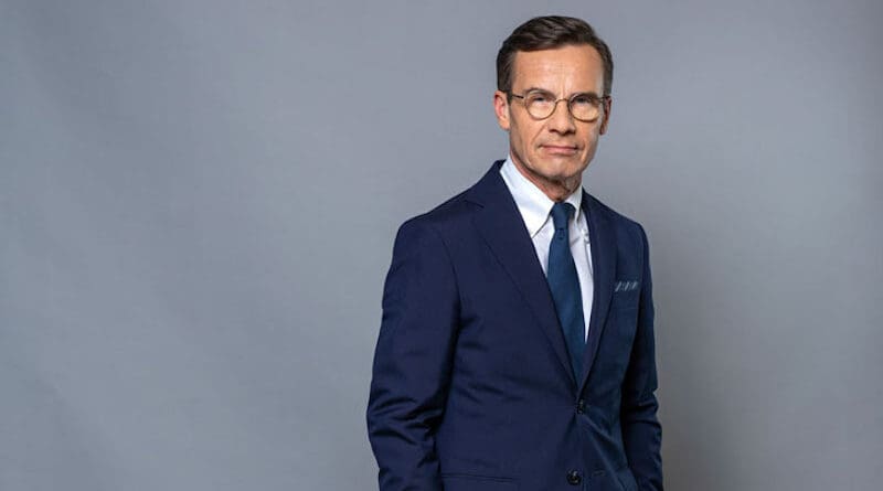 Sweden's Prime Minister Ulf Kristersson. Photo Credit: Kristian Pohl/Government Offices of Sweden