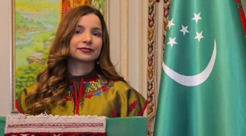 Celebration of the promotion of peace in the world at the Turkmen Embassy in Brussels. Photo by Derya Soysal