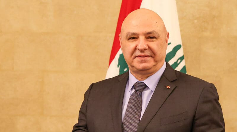 Lebanon's Joseph Aoun. Photo Credit: Stavros Ioannides, Cyprus Presidential Office