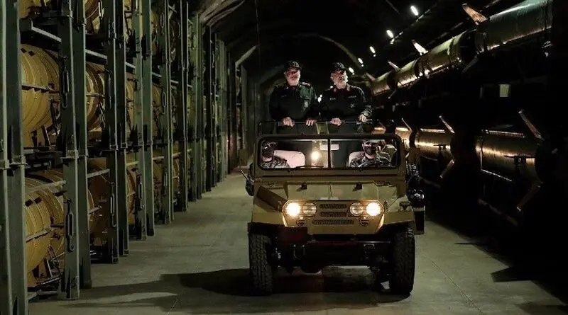 Underground “missile city” of Iran's Islamic Revolution Guards Corps (IRGC). Photo Credit: Tasnim News Agency