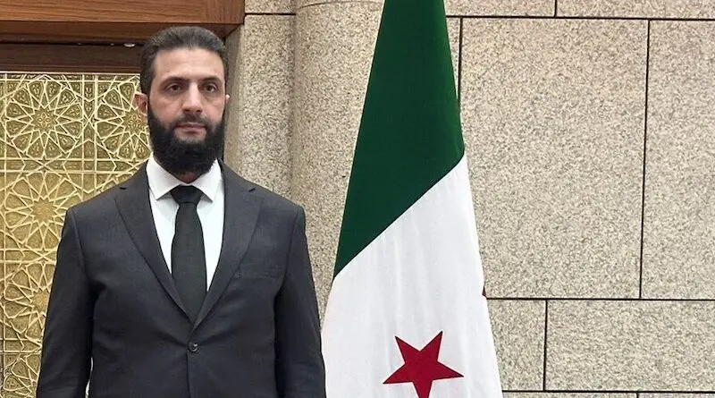 Syria's Ahmed Al-Sharaa, also known as Abu Mohammad al-Julani. Photo Credit: Mfa.gov.ua, Wikimedia Commons