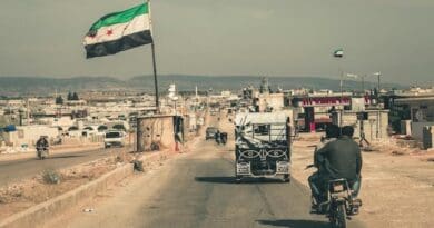 Syria flag people